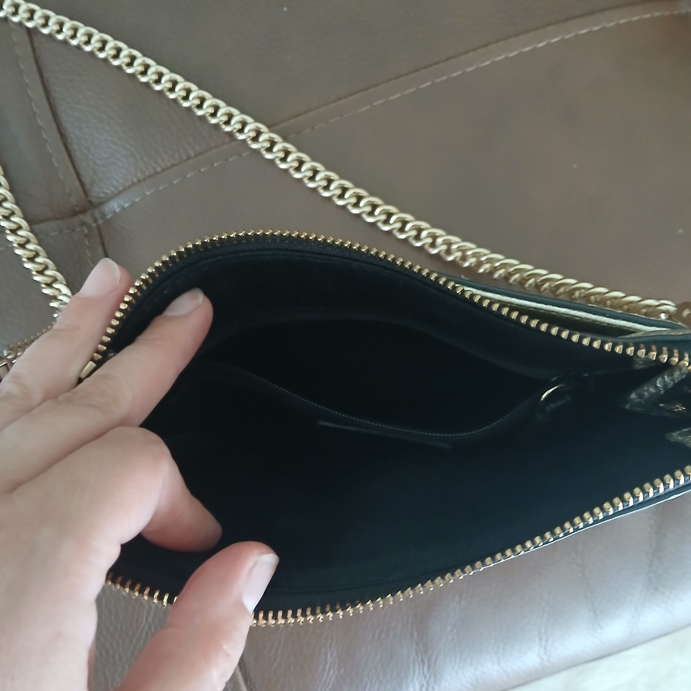 Rebecca Minkoff Gold Purse Shoulder Bag - Picture 5 of 10